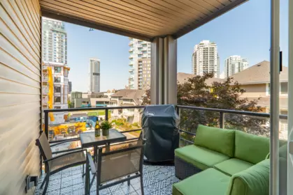 Outdoor Patio Photo of 215 617 Smith Avenue, Coquitlam, BC