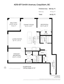 Street View Photo of 215 617 Smith Avenue, Coquitlam, BC