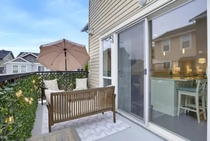Outdoor Patio Photo of 602 32789 Burton Avenue, Mission, BC