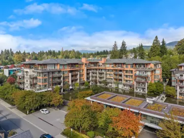 Aerial View of 215 3606 Aldercrest Drive, North Vancouver, BC