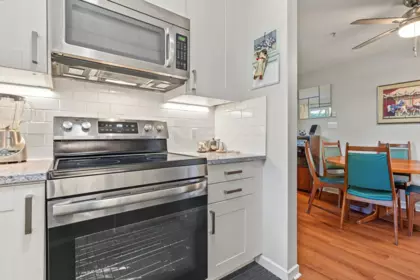 Kitchen Island Photo of 109 1588 Best Street, White Rock, BC