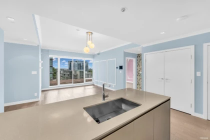 Kitchen Island Photo of 709 6622 Pearson Way, Richmond, BC