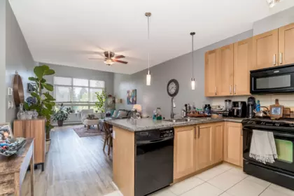 Family Room Photo of 307 15918 26 Avenue, Surrey, BC