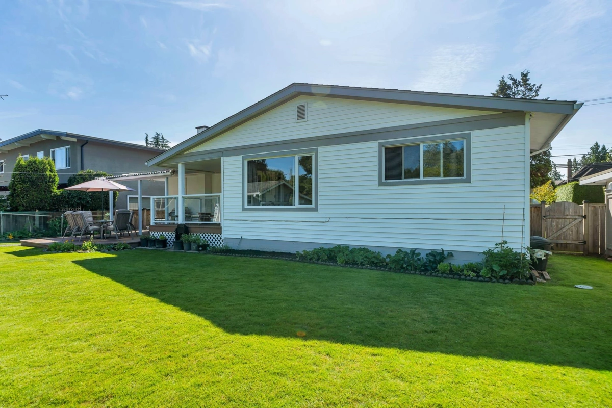 Aerial View of 5233 Westminster Avenue, Delta, BC
