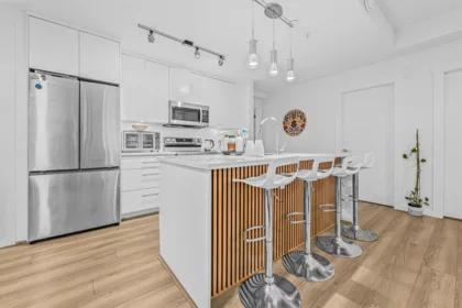 Kitchen Island Photo of 109 5420 208 Street, Langley, BC