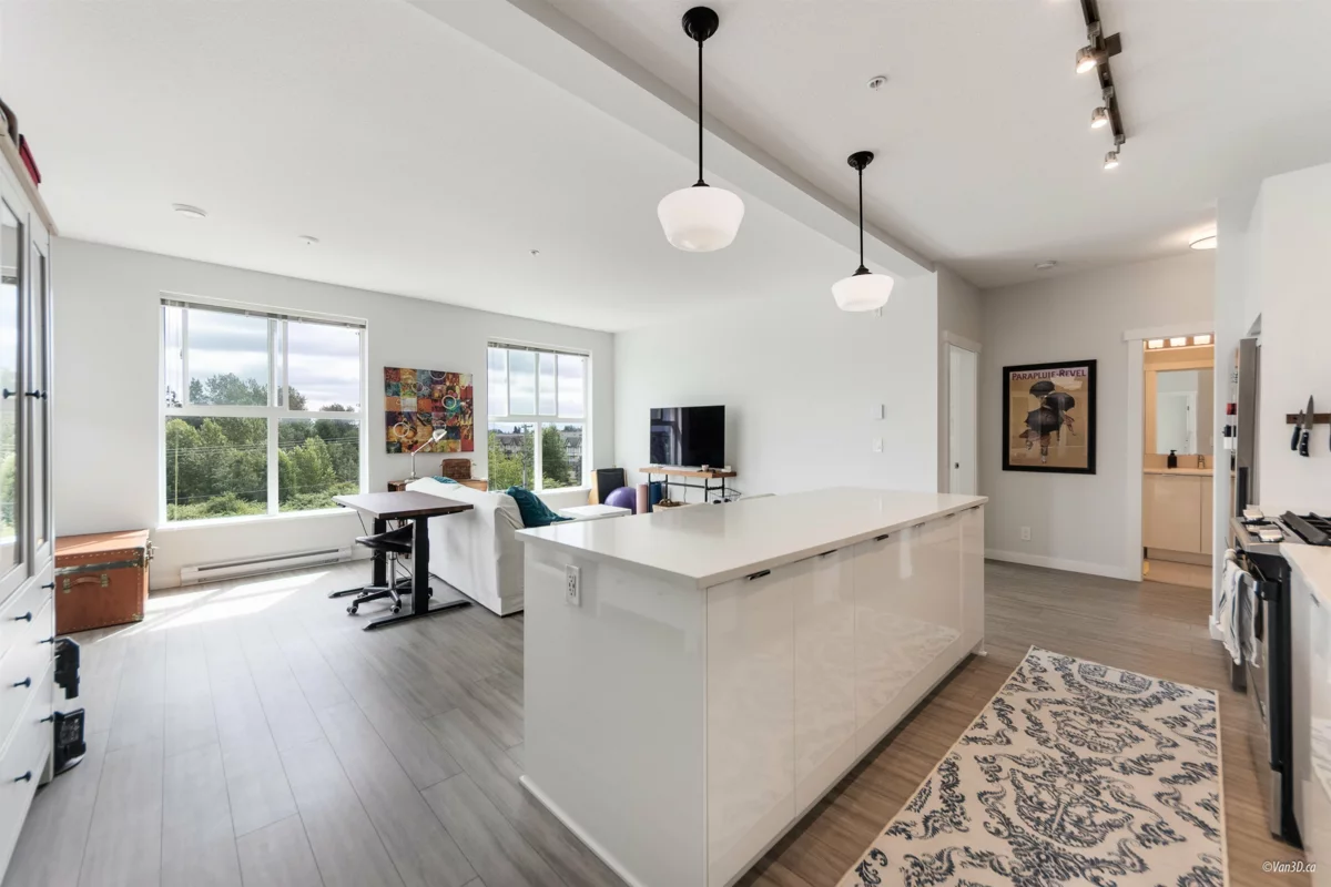 Living Room Photo of C408 8150 207 Street, Langley, BC