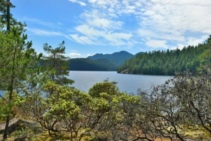 Hallway Photo of DL 6692 West Lake, Nelson Island, BC