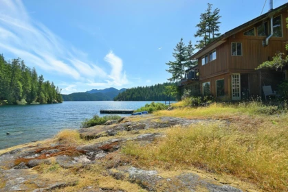Kitchen Island Photo of DL 6692 West Lake, Nelson Island, BC