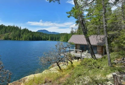 Outdoor Deck Photo of DL 6692 West Lake, Nelson Island, BC