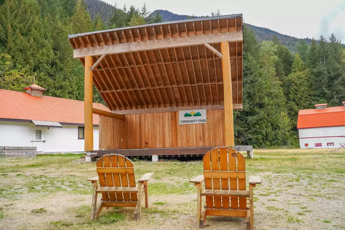 Aerial View of HG 184 71384 Grove Place, Sunshine Valley, BC