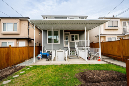 Aerial View of 4783 Lanark Street, Vancouver, BC