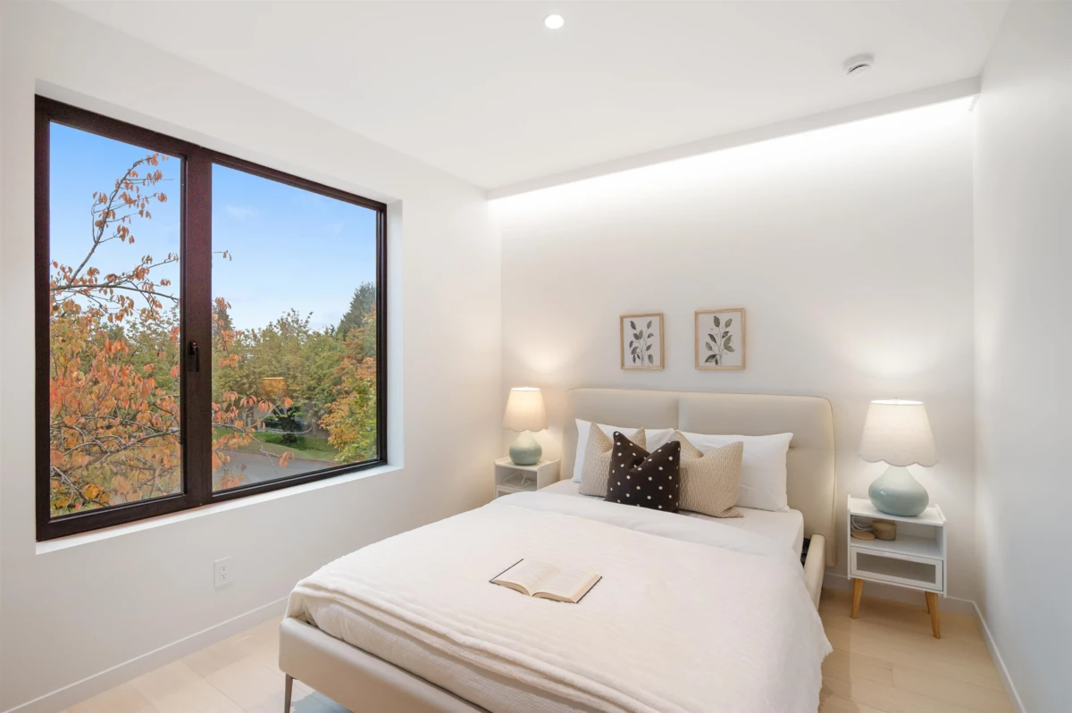 Bedroom 2 Photo of 1 1595 W 66th Avenue, Vancouver, BC