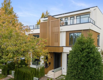 1 1595 W 66th Avenue, Vancouver, BC, S.W. Marine — 4 bed half duplex for sale