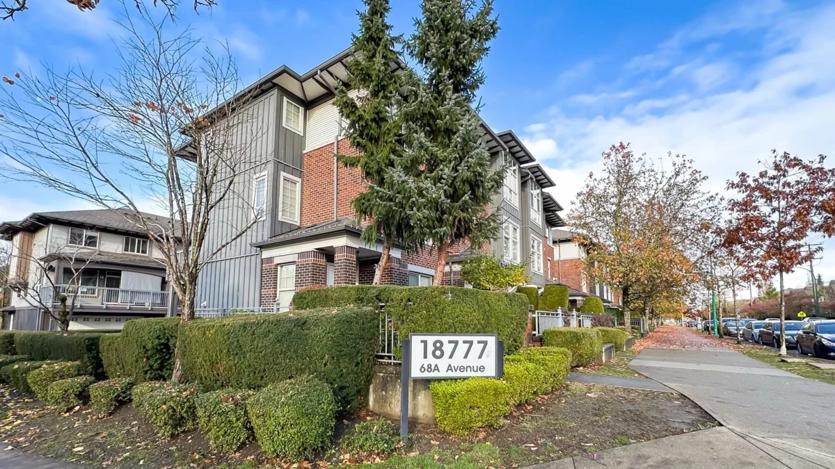 Exterior Rear Photo of 9 18777 68a Avenue, Surrey, BC