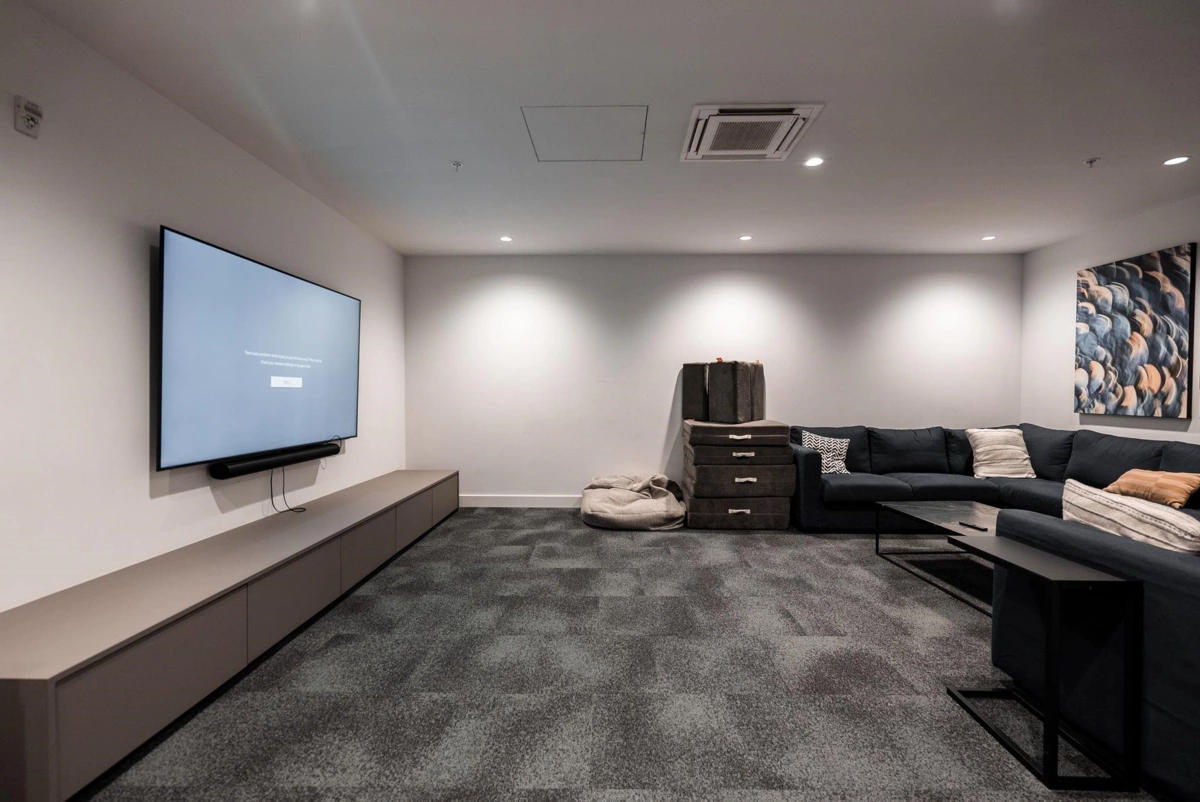 Aerial View of 205 55 Klahanie Drive, Port Moody, BC