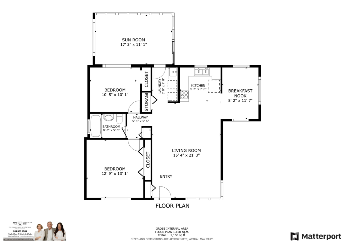 Living Room Photo of 1056 Stevens Street, White Rock, BC