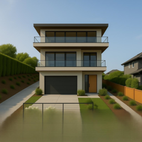 Front exterior of 1056 Stevens Street, White Rock, BC