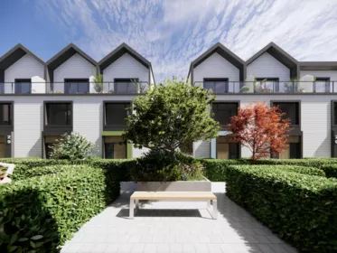 Aerial View of 20 8899 Spires Road, Richmond, BC