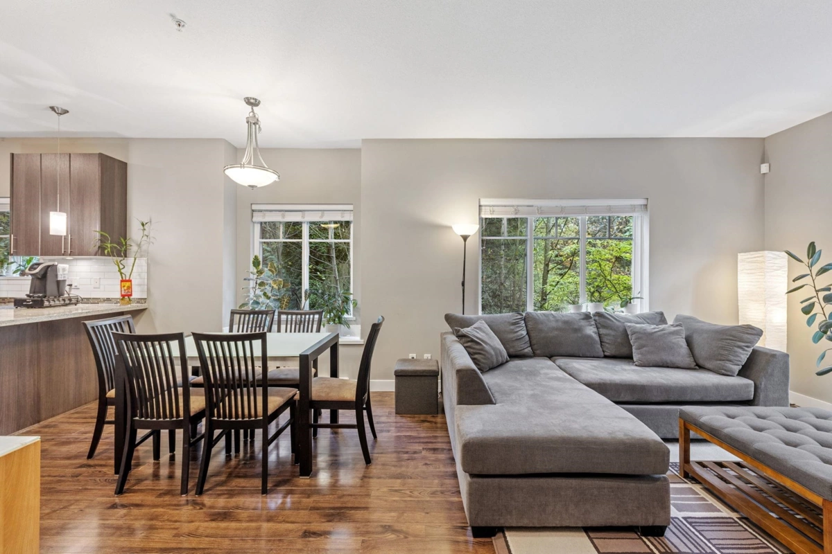 Living Room Photo of 207 3888 Norfolk Street, Burnaby, BC