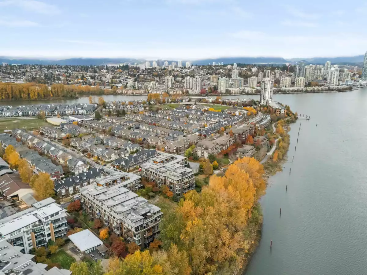 Aerial View of 116 262 Salter Street, New Westminster, BC