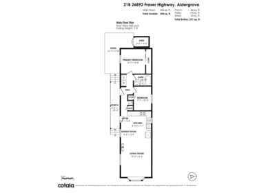 Hallway Photo of 21B 26892 Fraser Highway, Langley, BC