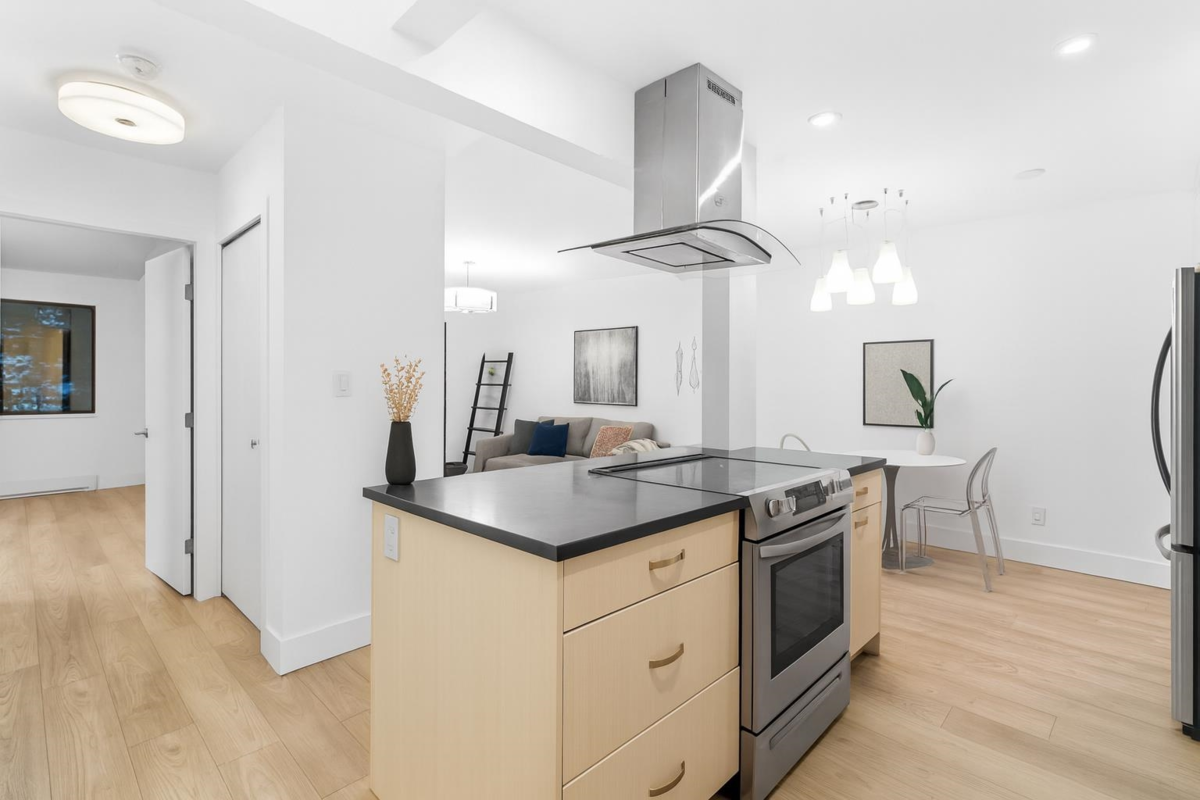 Exterior Rear Photo of 202 1422 E 3rd Avenue, Vancouver, BC