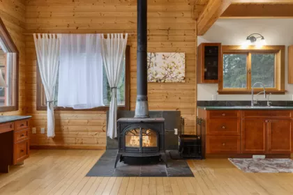 Dining Area Photo of 3492 Blackwater Road, D'Arcy, BC
