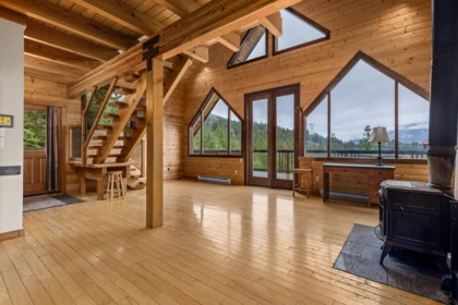 Living Room Photo of 3492 Blackwater Road, D'Arcy, BC