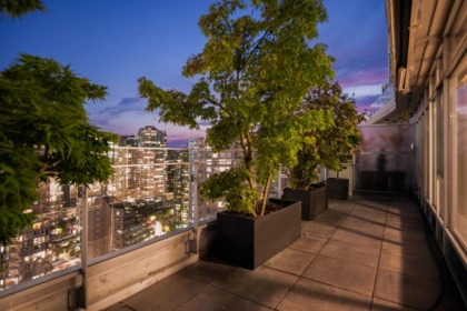 Aerial View of 2502 1233 W Cordova Street, Vancouver, BC