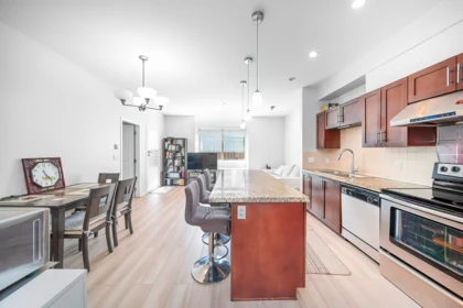 Kitchen Island Photo of 110 5000 Imperial Street, Burnaby, BC