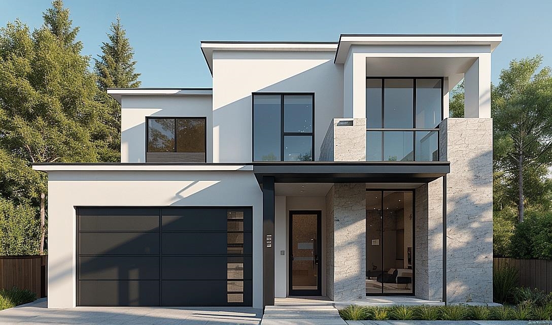 Exterior Rear Photo of Lot 1 801 Thermal Drive, Coquitlam, BC