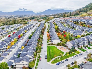 Aerial View of 10489 Robertson Street, Maple Ridge, BC