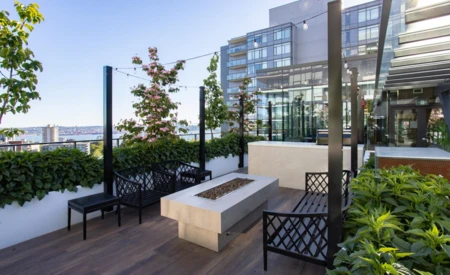 Aerial View of 1705 135 E 13th Street, North Vancouver, BC
