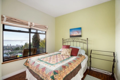 Aerial View of 2346 Westhill Drive, West Vancouver, BC