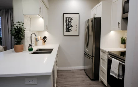 Front exterior of 19 365 Ginger Drive, New Westminster, BC