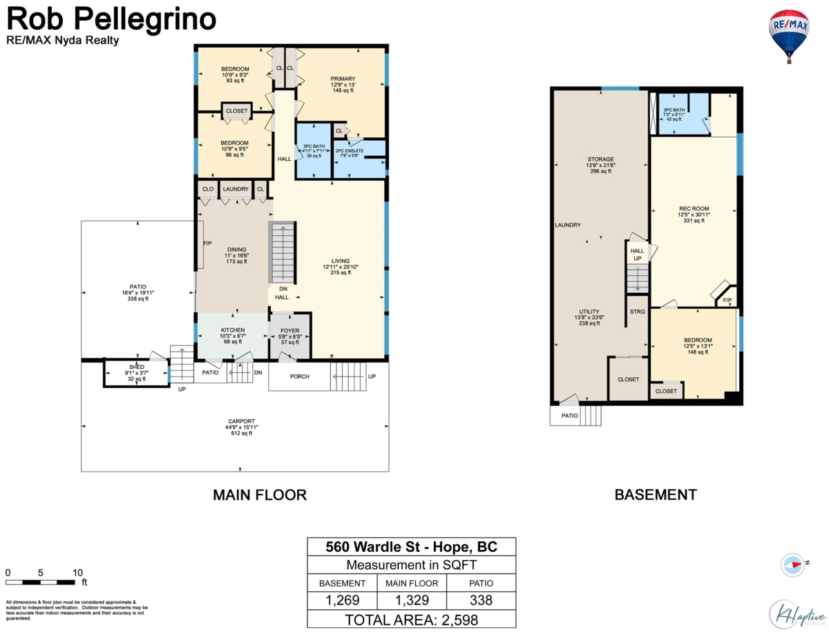 Living Room Photo of 560 Wardle Street, Hope, BC