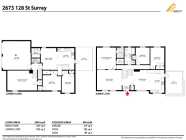 Exterior Rear Photo of 2673 128 Street, Surrey, BC