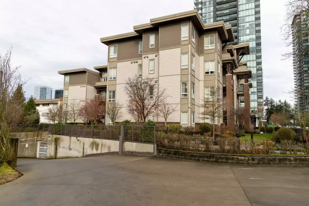 Exterior Rear Photo of 402 6875 Dunblane Avenue, Burnaby, BC