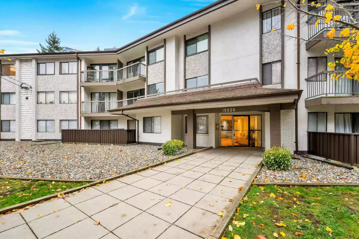 Exterior Rear Photo of 110 15020 North Bluff Road, White Rock, BC