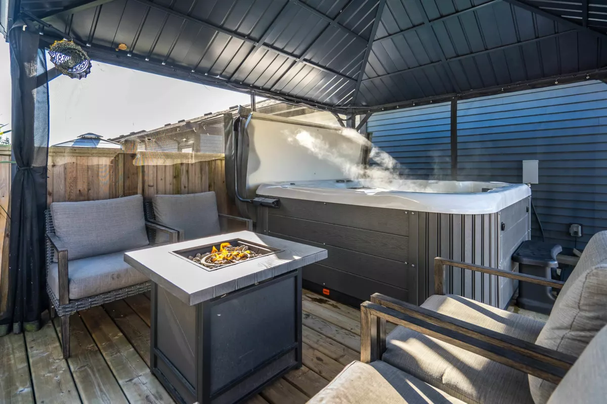 Aerial View of 8689 Cedar Street, Mission, BC