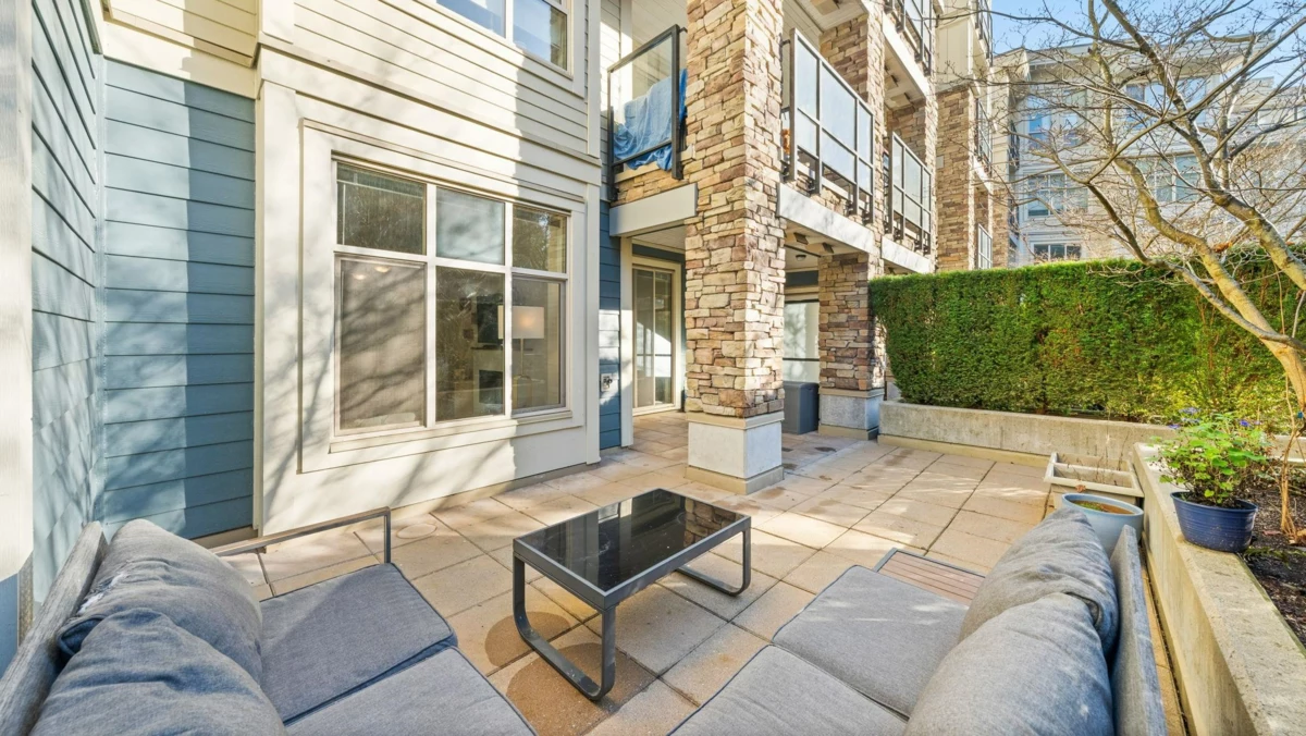Aerial View of 108 250 Francis Way, New Westminster, BC