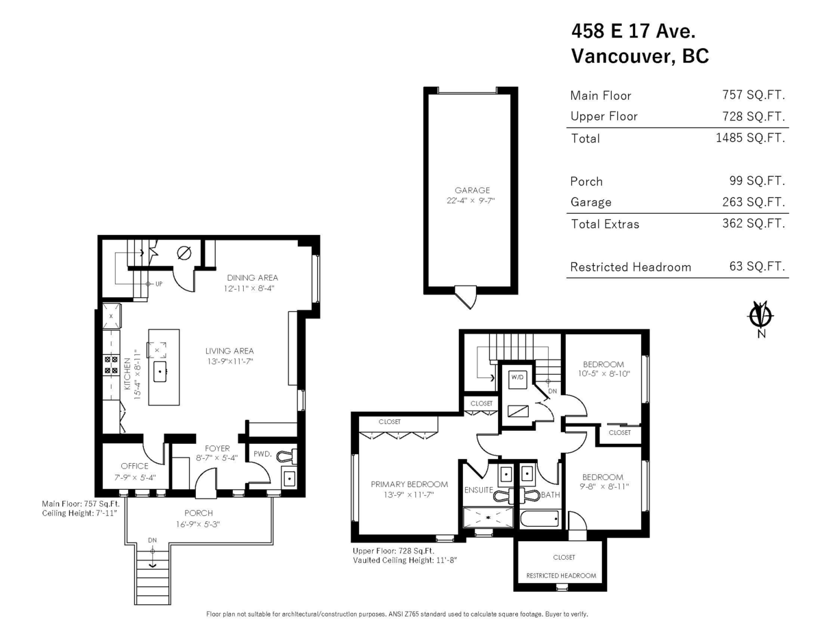 Loft / Bonus Room Photo of 458 E 17th Avenue, Vancouver, BC