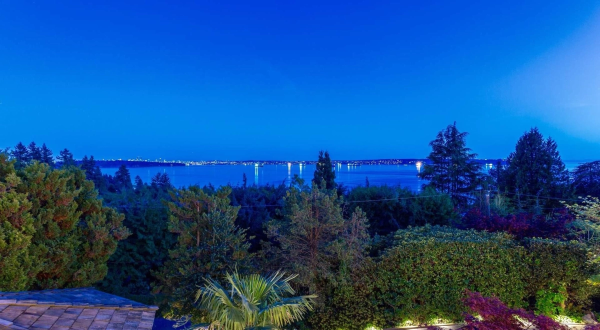 Exterior Rear Photo of 3395 Thompson Crescent, West Vancouver, BC