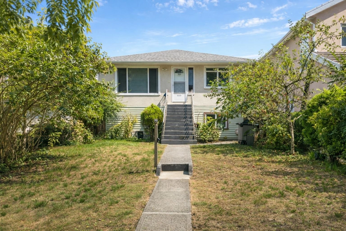 Aerial View of 5828 Kerr Street, Vancouver, BC