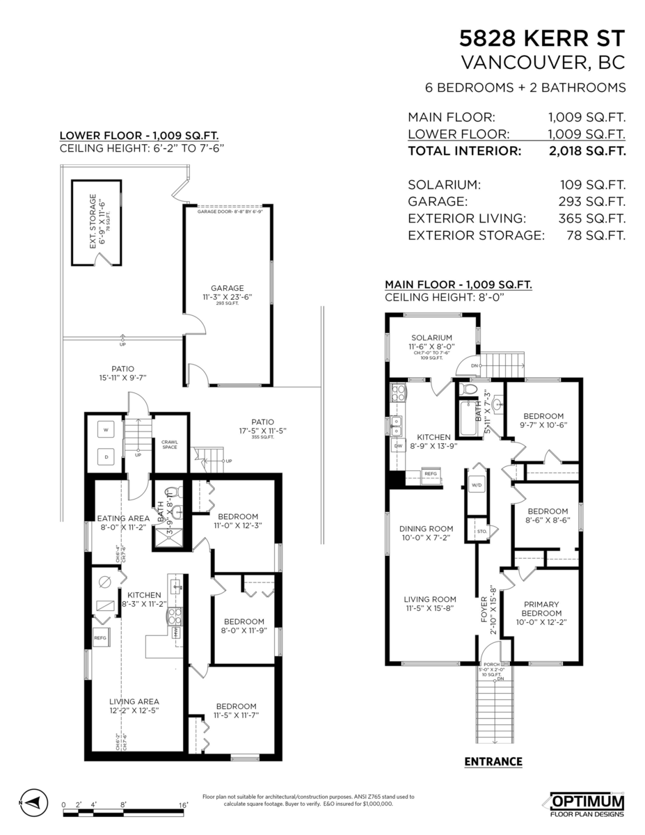 Playground / Recreational Area Near 5828 Kerr Street, Vancouver, BC