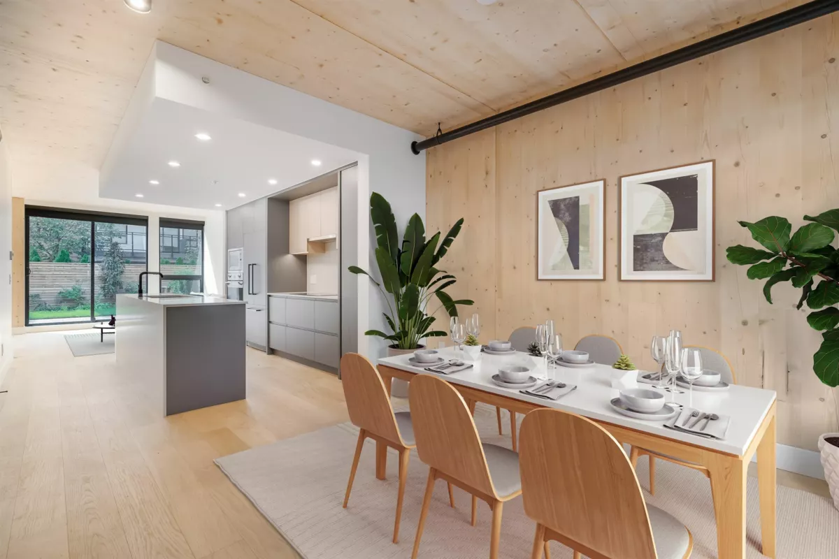 Dining Area Photo of 121 310 Salter Street, New Westminster, BC