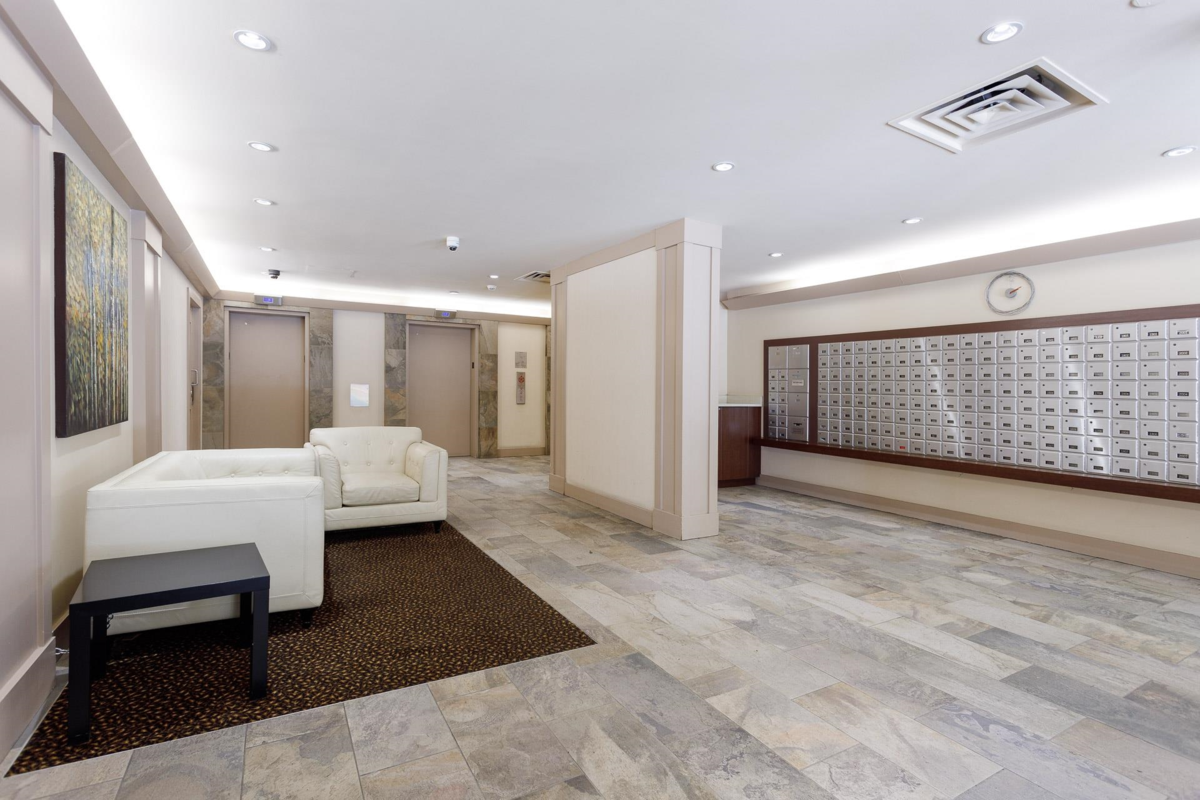 Exterior Rear Photo of 1504 3970 Carrigan Court, Burnaby, BC