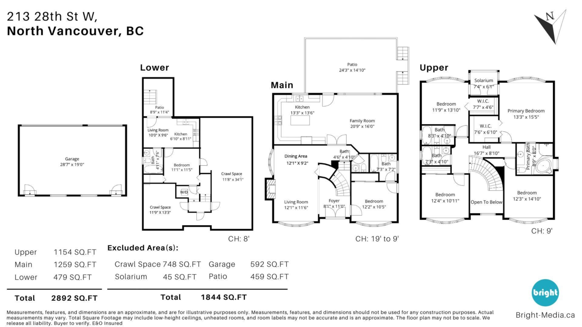 Swimming Pool Photo of 213 W 28th Street, North Vancouver, BC
