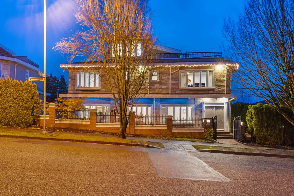 Exterior Rear Photo of 7888 Nanaimo Street, Vancouver, BC