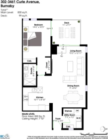 Entry Foyer Photo of 302 3461 Curle Avenue, Burnaby, BC